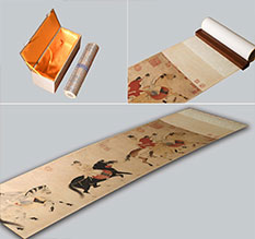 比如馆藏书画复制博物馆书画复制服务